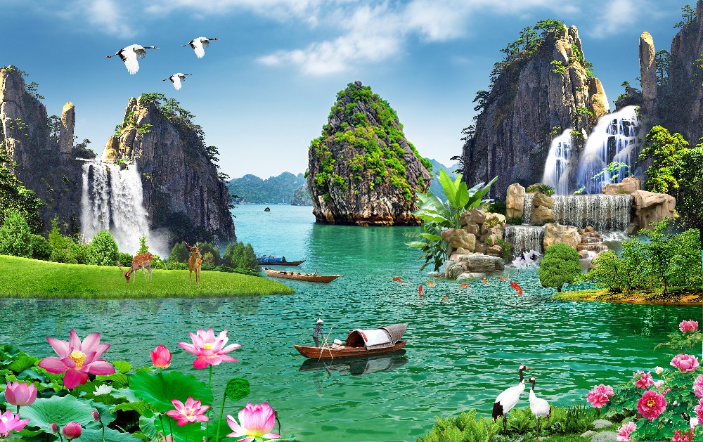 Phong cảnh sơn thủy hữu tình MHT2-019